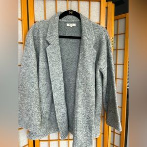 Madewell - Thick Gray Cardigan/Blazer